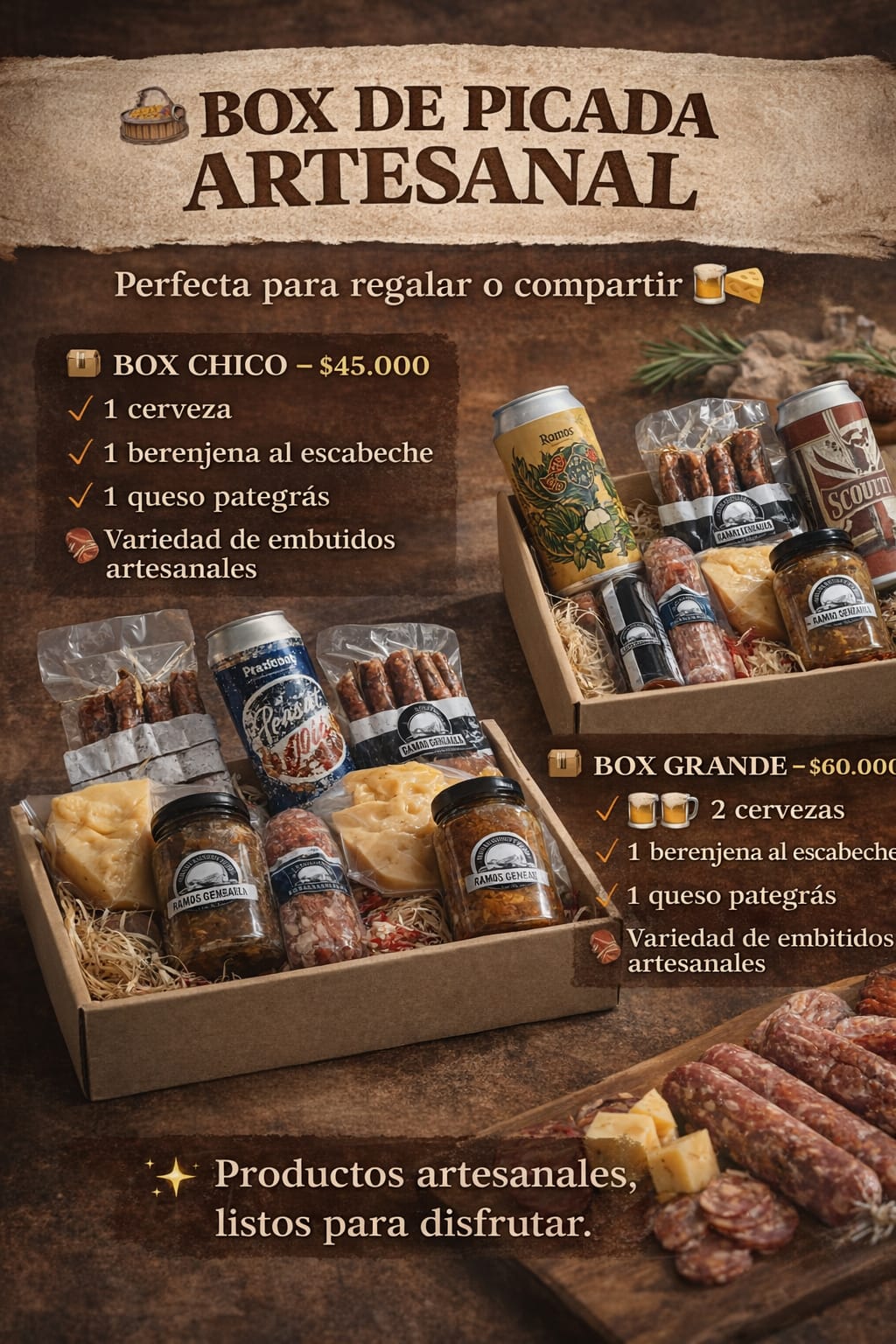 Salame artesanal Ramos Generales
